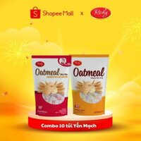 Combo 10 bánh yến mạch Oatmeal Richy túi 35-40g vị sữa, phô mai date T3/2024