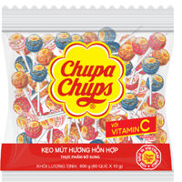 COMBO 10 _ Bịch 60 Que Kẹo mút Chupa Chups Hương Trái Cây Hỗn Hợp