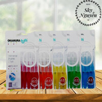 Combo 10 Bịch Bàn Chải Kẽ Răng Asahi Okamura Dạng Chữ I (Bịch 8 cái)