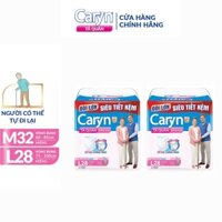 Combo 10 bịch bỉm quần Caryn size M32/L28/XL24