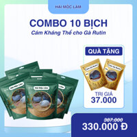 COMBO 10 BỊCH CÁM GÀ RUTIN KHÁNG THỂ tặng kèm 2 DINH DƯỠNG giúp tiết kiệm chi phí
