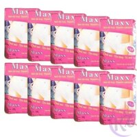 Combo 10 Bịch Quần lót giấy MAXX (50 cái) size XXL - 5 cái/bịch - quần lót giấy dùng 1 lần cho mẹ sau sinh