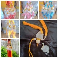 Combo 10 Bình Thủy Hồ lô Đựng tinh dầu nước hoa Treo trong xe hơi Thanh lộc không khí