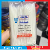 COMBO 10 BỊT DÂY RÚT NHỰA 30CM (5X300)- 500 SỢI MÀU TRẮNG