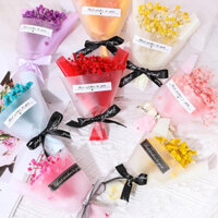 COMBO 10 Bó hoa khô mini Classy nhiều màu sắc dùng làm quà tặng, đồ trang trí Q1361