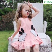 COMBO 10 BỘ váy thỏ cho bé gái