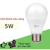 COMBO 10 bóng đèn led BULB 3000K, 6500K đui E270 5W