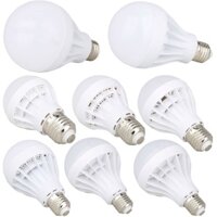 Combo 10 bóng đèn led nấm 7w vỏ nhựa đuôi E27