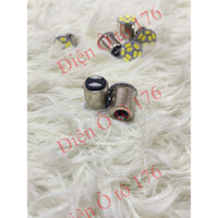 COMBO 10 bóng đèn xi nhan, đèn hậu, đèn lùi ô tô, led đầu ngắn. Đèn 1 tim, 2 tim ánh sáng trắng. Điện 12v và 24v