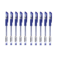 Combo 10 Bút Mực Nước Gel Học Sinh Sinh Viên - Xanh Dương
