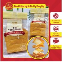 Combo 10 cái bánh mì ngàn lớp bơ sữa 75g Zhong Ling - Ăn Vặt BINGO