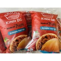 COMBO 10 CÁI BÁNH MÌ TƯƠI KINH ĐÔ - BURGER BÒ 70G