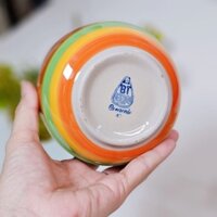 Combo 10 cái chén sứ cầu vồng rực rỡ    ( Đền bù nếu bể do vận chuyển)