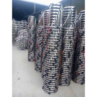 Combo 10 Cái Ghế Đôn Inox Deli Mặt 30 Phi 19 201 Hàng siêu dày, 20 năm vẫn sài tốt, hàng A+ xuất khẩu Châu Âu A3