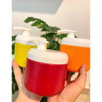 [Combo 10 Cái] Hủ có vòi đựng kem body 500g_A15_chiết kem, hủ đựng mỹ phẩm