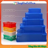 [Combo 10 cái ] Khay nhựa công nghiệp đựng dụng cụ, linh kiện ốc vít nuôi cá kích thước 205*146*63mm
