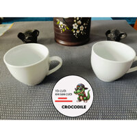 COMBO 10 CÁI LY SỨ UỐNG TRÀ, UỐNG CAFE 220ml CÓ QUAI CẦM