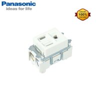 Combo 10 cái - Ổ cắm đơn có dây nối đất (phích cắm dẹp) dòng Full Color Panasonic - WN11017W