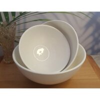 combo 10 Cái Tô Sứ Bầu Trắng Cao Cấp 3 Size 6",7",8", Tô Phở, Tô Bún, chuyên dùng quán ăn