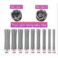Combo 10 Cái Trục Dài siêu nhẹ của Máy Uốn Tóc 24V, trục Uốn Setting, xương uốn nóng.