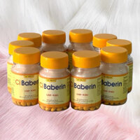 (Combo 10 chai) Ci baberin Vinaphar 1 (Berberin )- ( Chai 100 viên Nén Bao Đường )- hỗ trợ trong nhiễm trùng đường ruột