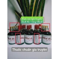 Combo 10 chai dầu xoa bóp Bình An gia truyền CÔNG CHÍNH