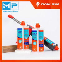 Combo 10 Chai Keo Chít Mạch Epoxy 2 Thành Phần- Keo chà ron AB KGT 400ml ( Chống Thấm - Chống Bám Bụi)