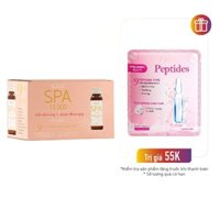 Combo 10 Chai Nước Uống Bổ Sung Collagen NUCOS SPA 13500 SKINTHERAPY COLLAGEN DRINK 50mlx10 (tặng 1 Mặt Nạ Cấp Ẩm 24H Trẻ Hóa Da WELSON)