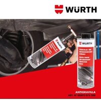 COMBO 10 Chai Sơn phủ gầm Ô Tô Su Non WURTH hàng nhập khẩu công nghệ Đức 1000 ml MH-F68