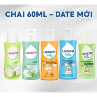 Combo 10 chai Sữa tắm gội Lactacyd BB  60ml mẫu mới nhất - an toàn cho bé
