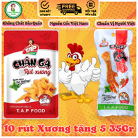 Combo 10 chân gà 29gr rút xương siêu ngon Tặng 5 Chân 35gr tapfood/chân gà việt nam/chân gà cay giòn