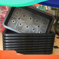 Combo 10 Chậu nhựa trồng rau sạch thông minh | Khay trồng rau thế hệ mới