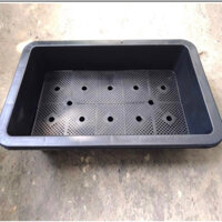 Combo 10 Chậu nhựa trồng rau sạch thông minh | Khay trồng rau thế hệ mới (65x42x16cm)