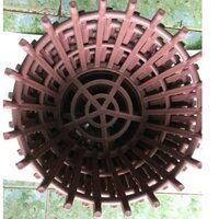 Combo 10 chậu trồng lan giả gỗ tặng 10 móc treo lan, chậu Lan