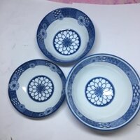 Combo 10 Chén sứ bát cơm cổ bát tràng phong cách Nhật bản - bát ăn cơm cổ cao cấp ( 100% bát tràng loại1)