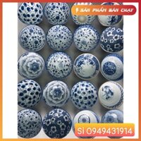 Combo 10 Chén sứ bát cơm cổ bát tràng phong cách Nhật bản đủ bông 11,5cm bát ăn cơm cổ cao cấp ( 100% hàng loại1)