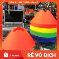 Combo 10 chiếc Cone nấm tập huấn luyện đá bóng, chiến thuật, Marker đá banh 10chiếc/màu