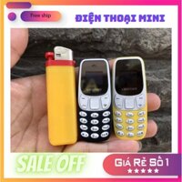 [COMBO 10 CHIẾC] Điện Thoại mini siêu nhỏ 2 sim – THAY ĐỔI GIỌNG NÓI - 2 SIM 2 SÓNG NGHE GỌI