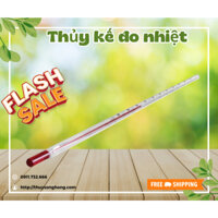 Combo 10 Chiếc Đũa Thủy Kế Đo Nhiệt Độ Nước 100 Độ C Dài 40cm - Thiết Bị Chăn Nuôi An Toàn, Dễ Dàng Thao Tác