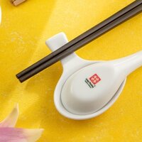 Combo 10 chiếc Kê Đũa Thìa Sứ Long Phương - BB Mart