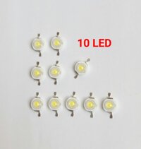 Combo 10 Chip LED 3W Sáng Trắng