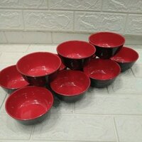 COMBO 10 Cốc, COMBO 10 Bát Cơm Nhựa Melamine Cao Cấp | Cốc Nhựa, Tô Chén 2 Lớp An Toàn Vệ Sinh, Không Độc Hại
