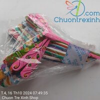 Combo 10 con chuồn chuồn tre màu size 12cm có gói hút ẩm không bị mốc