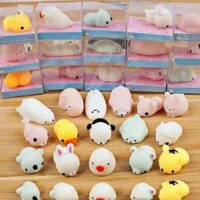 Combo 10 Con Đồ Chơi Squishy Mochi Hình Thú Cực Dễ Thương ( Có Hộp Đựng Từng Con ) - LICLAC