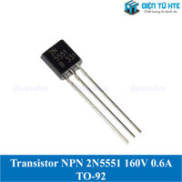 Combo 10 con Transistor NPN 2N5551 160V 0.6A TO-92