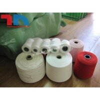 Combo 10 cuộn chỉ khâu bao màu trắng, chỉ khâu bao, chỉ khâu 2 lạng( 2 kg/10 cuộn)