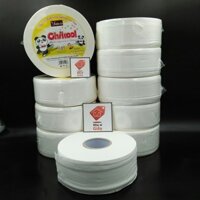 Combo 10 cuộn công nghiệp 700g 3 lớp Chikool - Giấy vệ sinh Chikool cuộn lớn