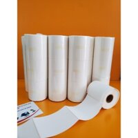 [COMBO 10 CUỘN] Giấy in đơn vận chuyển 75x105 mm decal 7.5x10.5 cm giấy in nhiệt 75*105  giấy in mã vạch [10CUỘN]