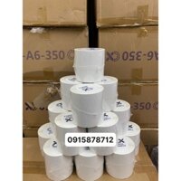 Combo 10 cuộn giấy in nhiệt A6 100mmx150mm - Cuộn 350 Tem, 53.55m In Bill Shopee, TMĐT, Tiktok Cuộn A6, tem phụ