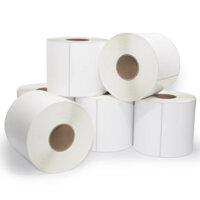 [COMBO 10 CUỘN] Giấy in tem trà sữa mã vạch 52x33 mm tem nhiệt giấy in nhiệt có nhãn dán 52*33 [COMBO 10 CUỘN]